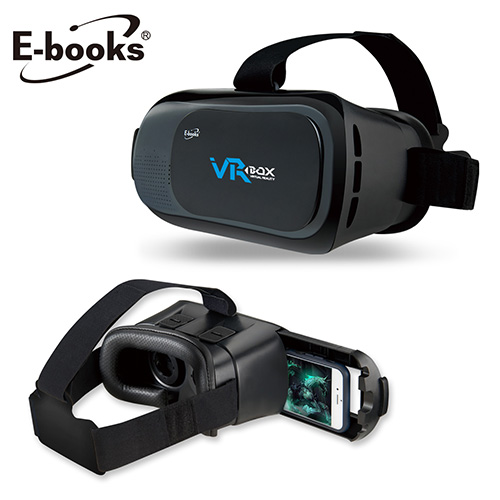 【文具通國際股份有限公司;華軒文具興業有限公司;E-books】E-books V3 第八代虛擬實境VR頭戴眼鏡