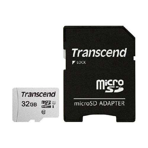 【文具通國際股份有限公司;華軒文具興業有限公司;創見Transcend】創見32GB microSD記憶卡 TS32GUSD300S-A